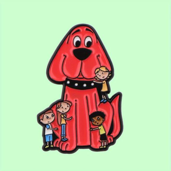 Clifford the Big Red Dog Enamel Pins 443 - Picture 2 of 4
